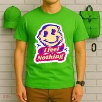 I Feel Nothing Smiley Face T-Shirt thumb 6