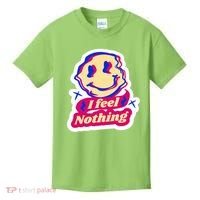 I Feel Nothing Smiley Face Kids T-Shirt thumb 0