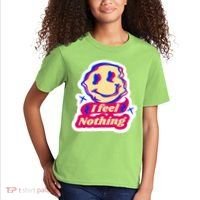I Feel Nothing Smiley Face Kids T-Shirt thumb 2