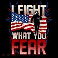 I Fight What You Fear Firefighter Baby Bodysuit thumb 2