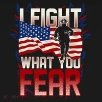 I Fight What You Fear Firefighter Tank Top thumb 6