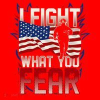I Fight What You Fear Firefighter Santa Hat thumb 1
