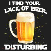 I Find Your Lack Of Beer Disturbing Beanie thumb 2