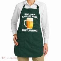 I Find Your Lack Of Beer Disturbing Apron thumb 2
