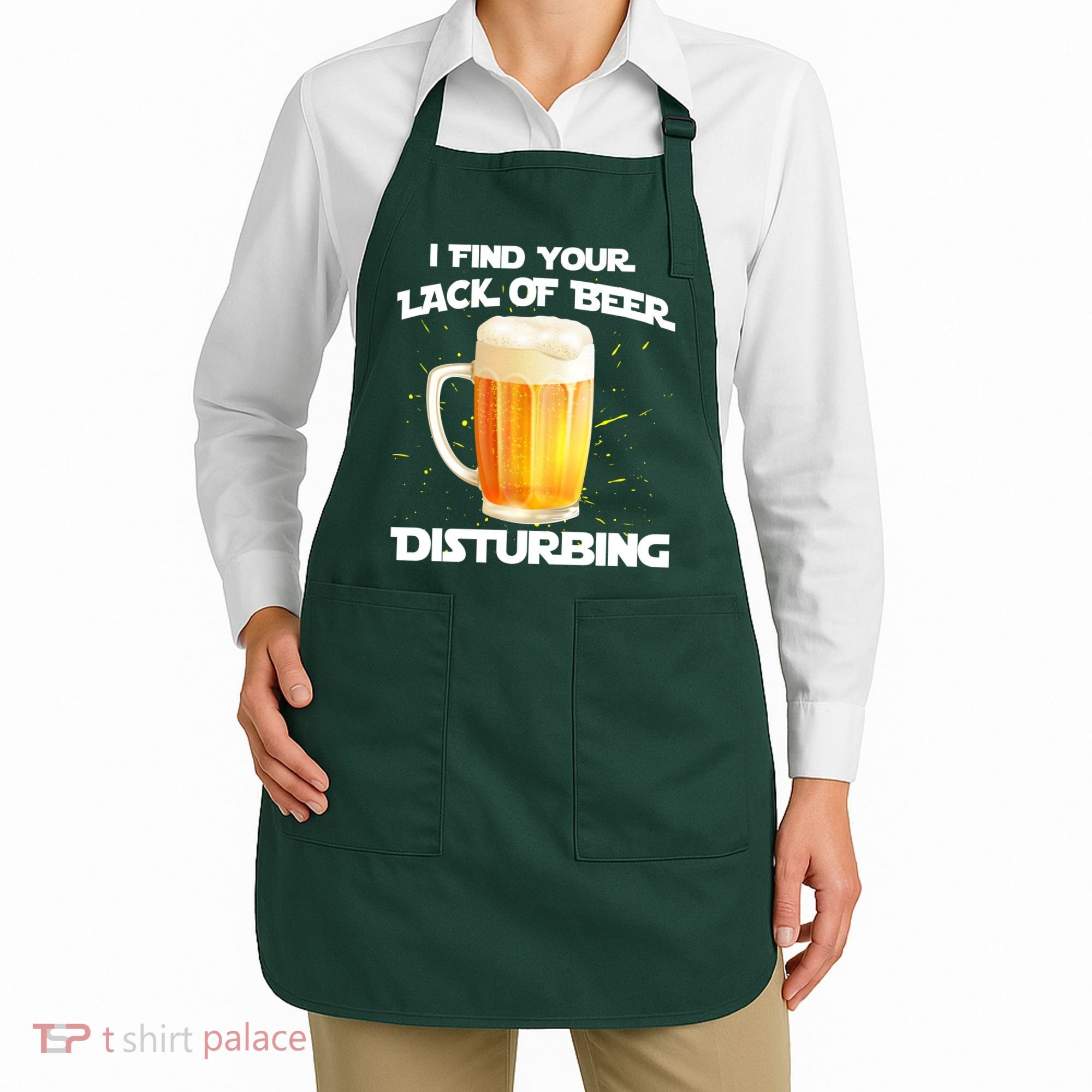 I Find Your Lack Of Beer Disturbing Apron