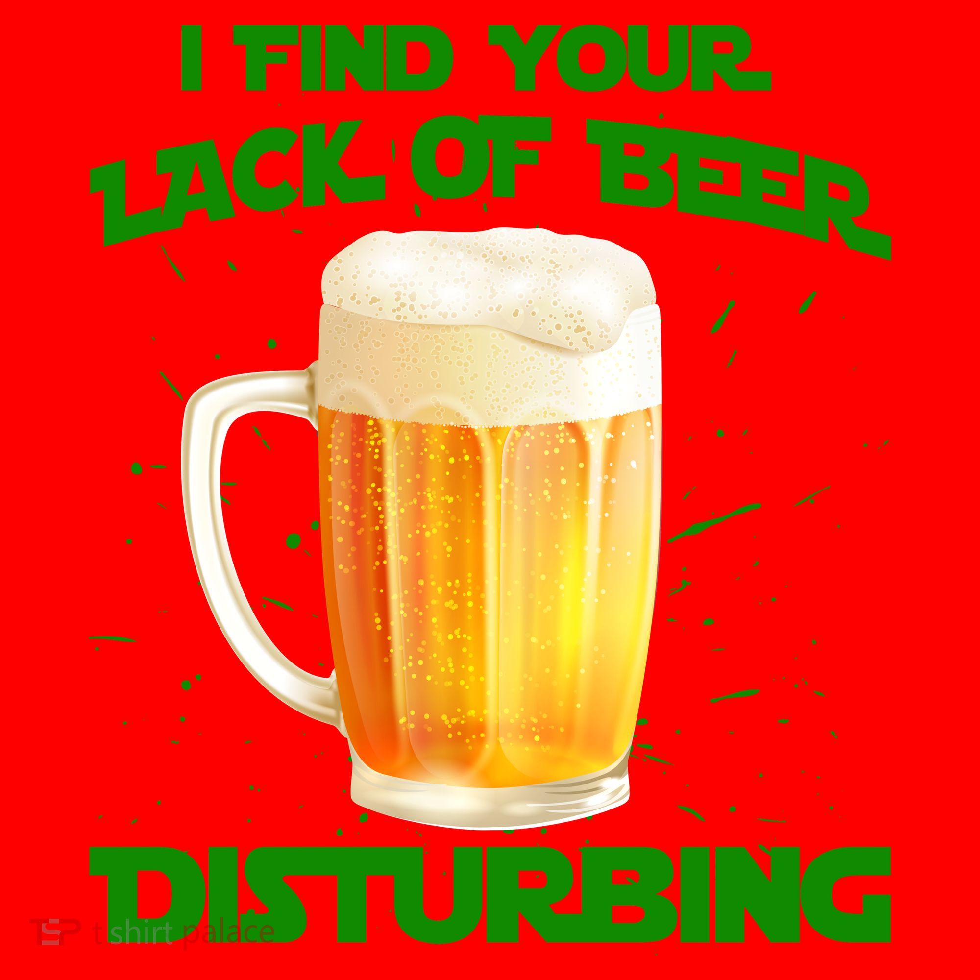 I Find Your Lack Of Beer Disturbing Santa Hat