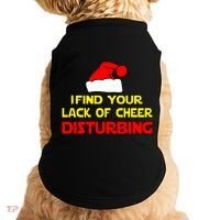 I Find Your Lack Of Cheer Disturbing Doggie Tank thumb 0