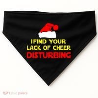 I Find Your Lack Of Cheer Disturbing USA-Made Doggie Bandana thumb 0