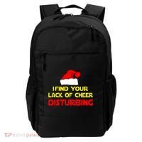 I Find Your Lack Of Cheer Disturbing Backpack thumb 0