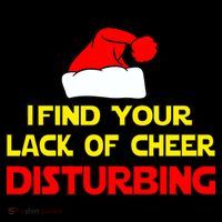 I Find Your Lack Of Cheer Disturbing Women's Hoodie thumb 2