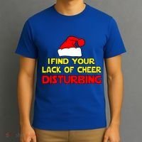 I Find Your Lack Of Cheer Disturbing T-Shirt thumb 3