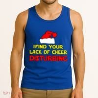 I Find Your Lack Of Cheer Disturbing Tank Top thumb 3