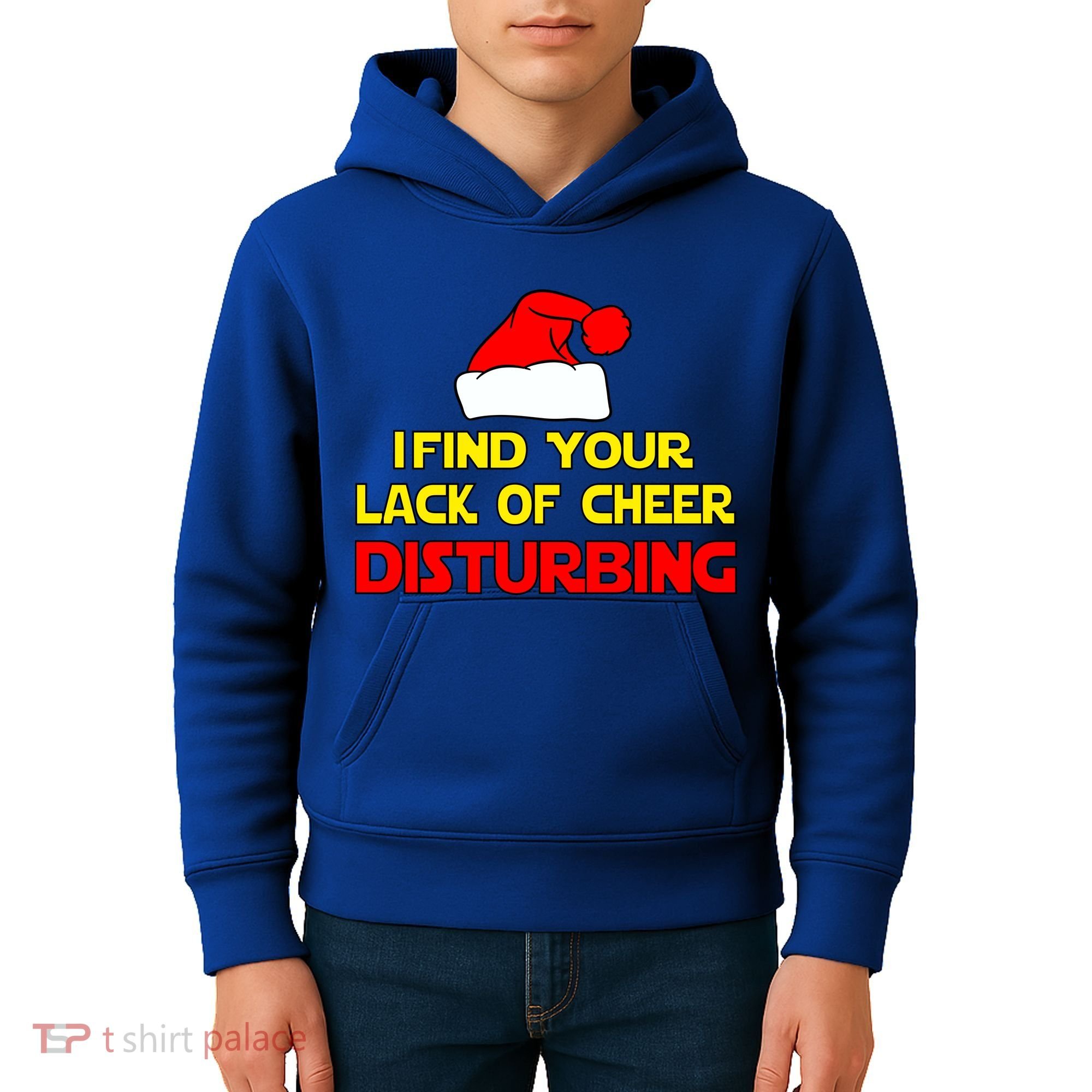 I Find Your Lack Of Cheer Disturbing Kids Hoodie