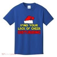 I Find Your Lack Of Cheer Disturbing Kids T-Shirt thumb 0