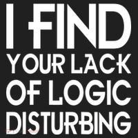 I Find Your Lack Of Logic Disturbing Hat thumb 2