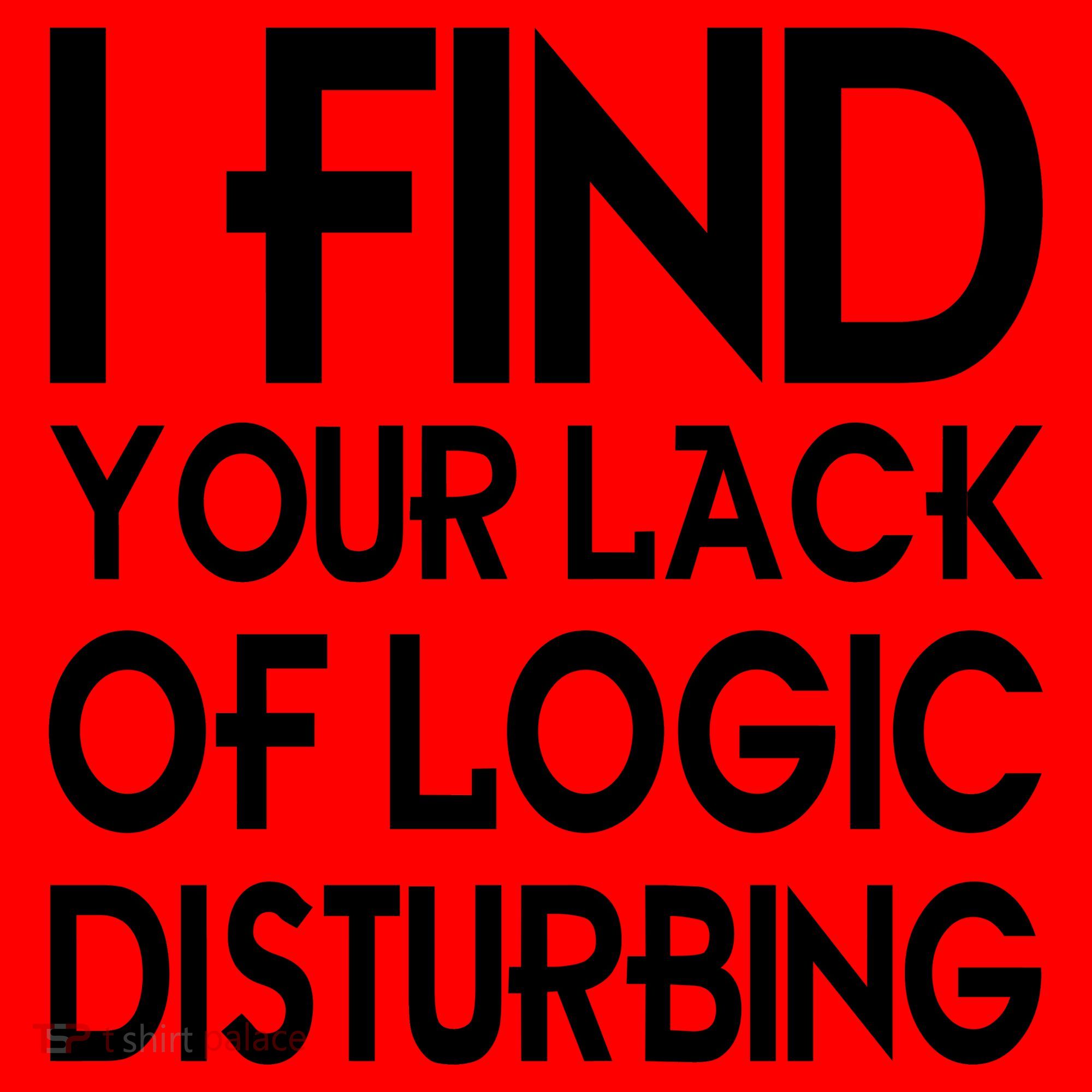 I Find Your Lack Of Logic Disturbing Santa Hat