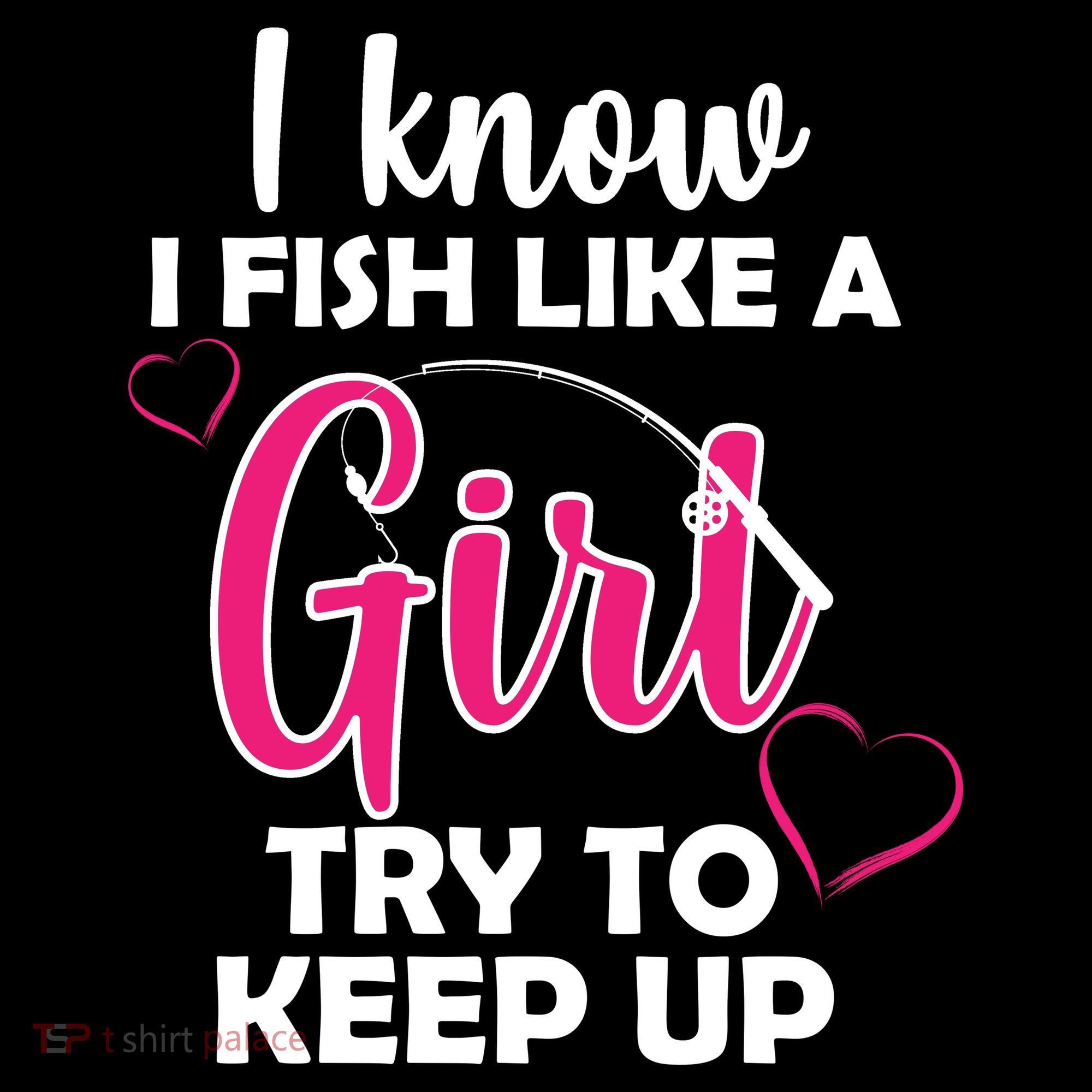 I Fish Like A Girl Try To Keep Up Kids Sweatshirt