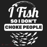 I Fish So I Don't Choke People Women's Sweatshirt thumb 2