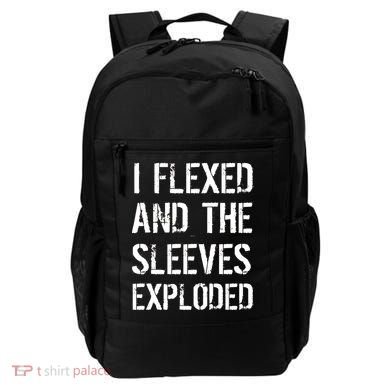 I Flexed And The Sleeves Exploded Backpack