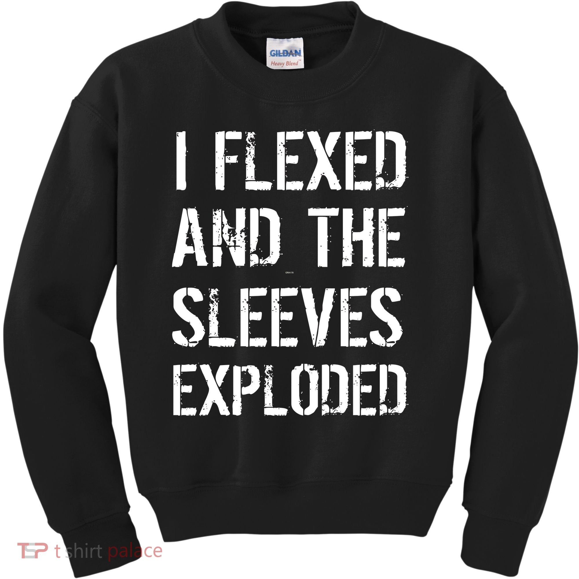 I Flexed And The Sleeves Exploded Kids Sweatshirt