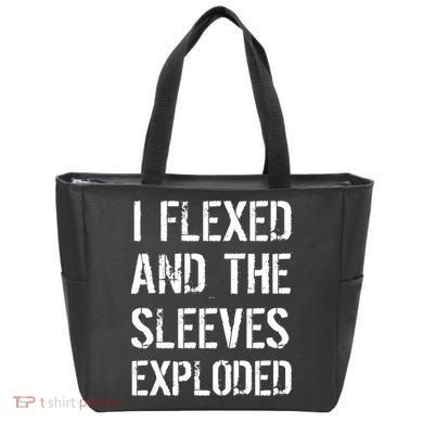 I Flexed And The Sleeves Exploded Tote Bag