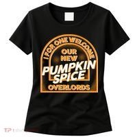  I For One Welcome Our New Pumpkin Spice Overloads Logo Women's T-Shirt thumb 0