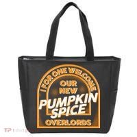  I For One Welcome Our New Pumpkin Spice Overloads Logo Tote Bag thumb 0