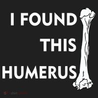 I Found This Humerus Golf Towel thumb 3