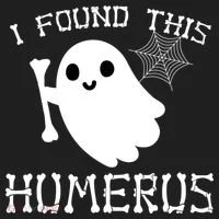 I Found This Humerus Funny Halloween Ghost Women's Sweatshirt thumb 2