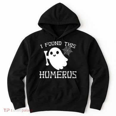 I Found This Humerus Funny Halloween Ghost Hoodie