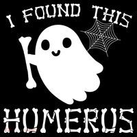 I Found This Humerus Funny Halloween Ghost Apron thumb 3