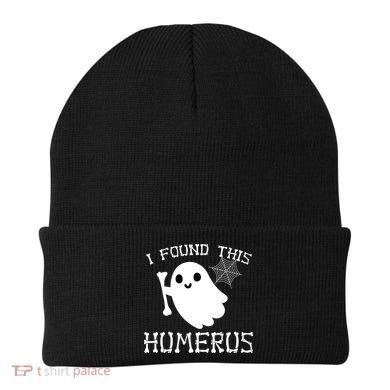 I Found This Humerus Funny Halloween Ghost Beanie