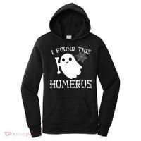 I Found This Humerus Funny Halloween Ghost Women's Hoodie thumb 0