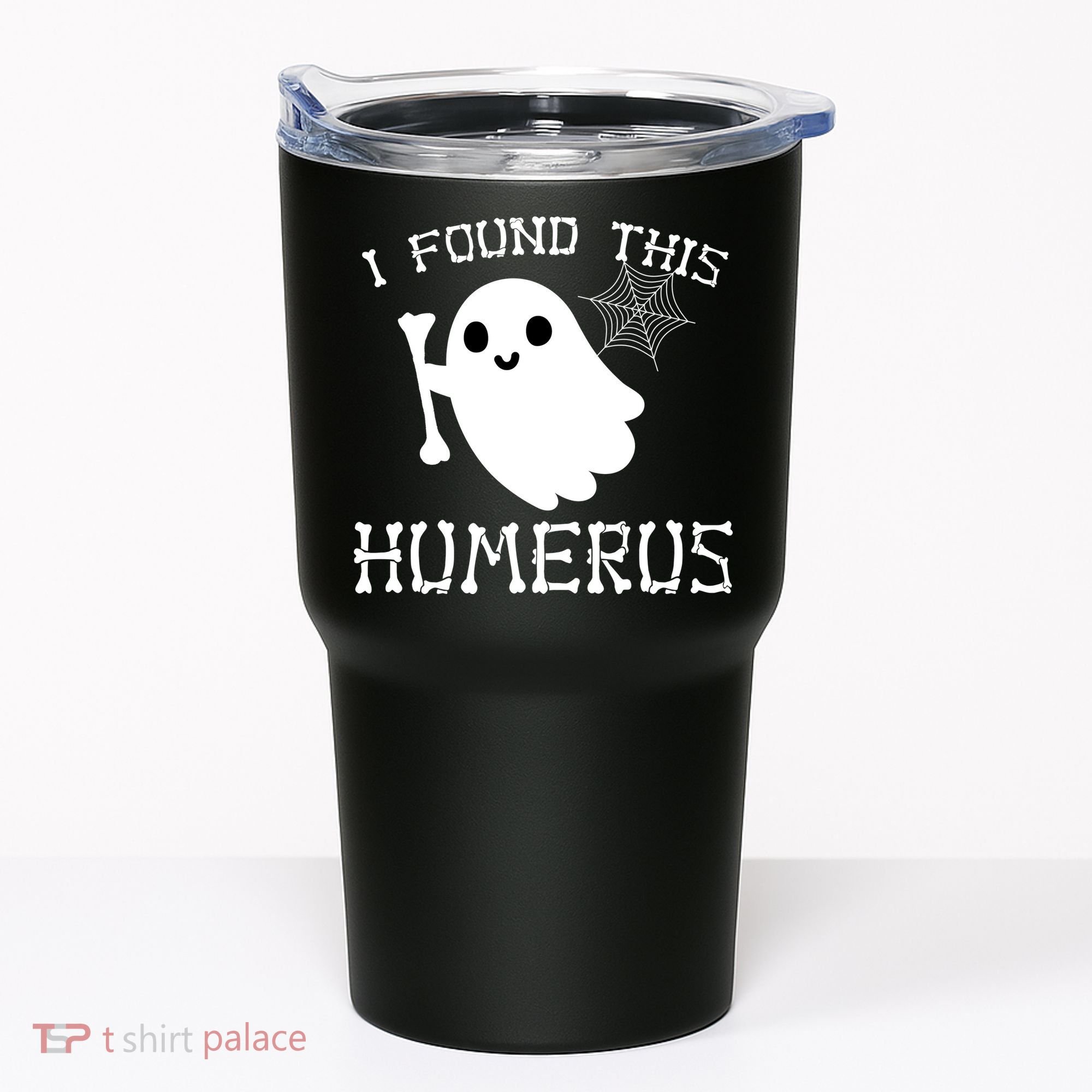I Found This Humerus Funny Halloween Ghost Tumbler