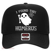 I Found This Humerus Funny Halloween Ghost Hat thumb 0