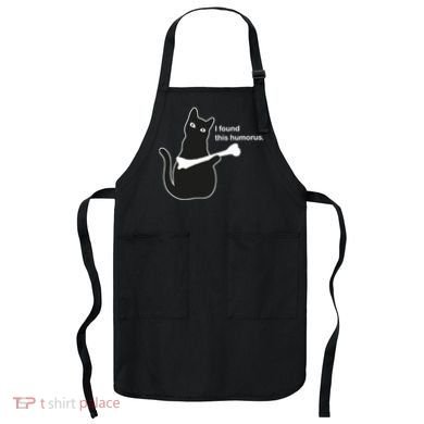 I Found This Humorous Cat Apron