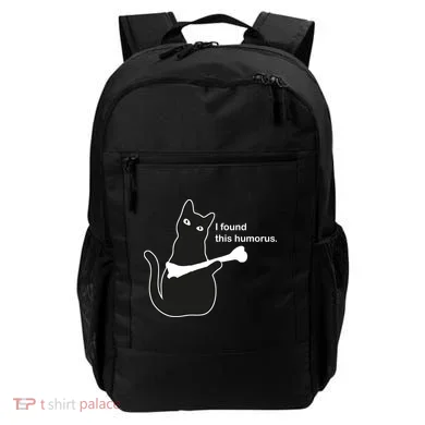 I Found This Humorous Cat Backpack
