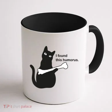 I Found This Humorous Cat Coffee Mug back