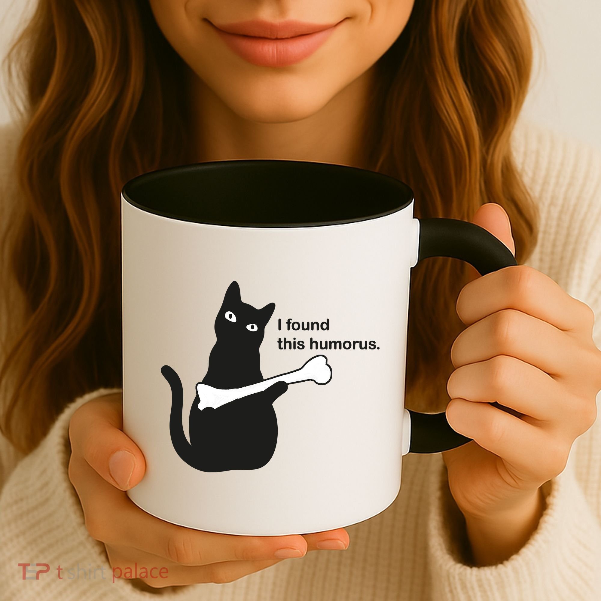 I Found This Humorous Cat Coffee Mug