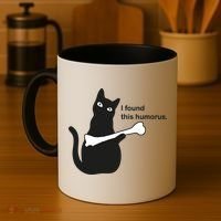 I Found This Humorous Cat Coffee Mug thumb 4