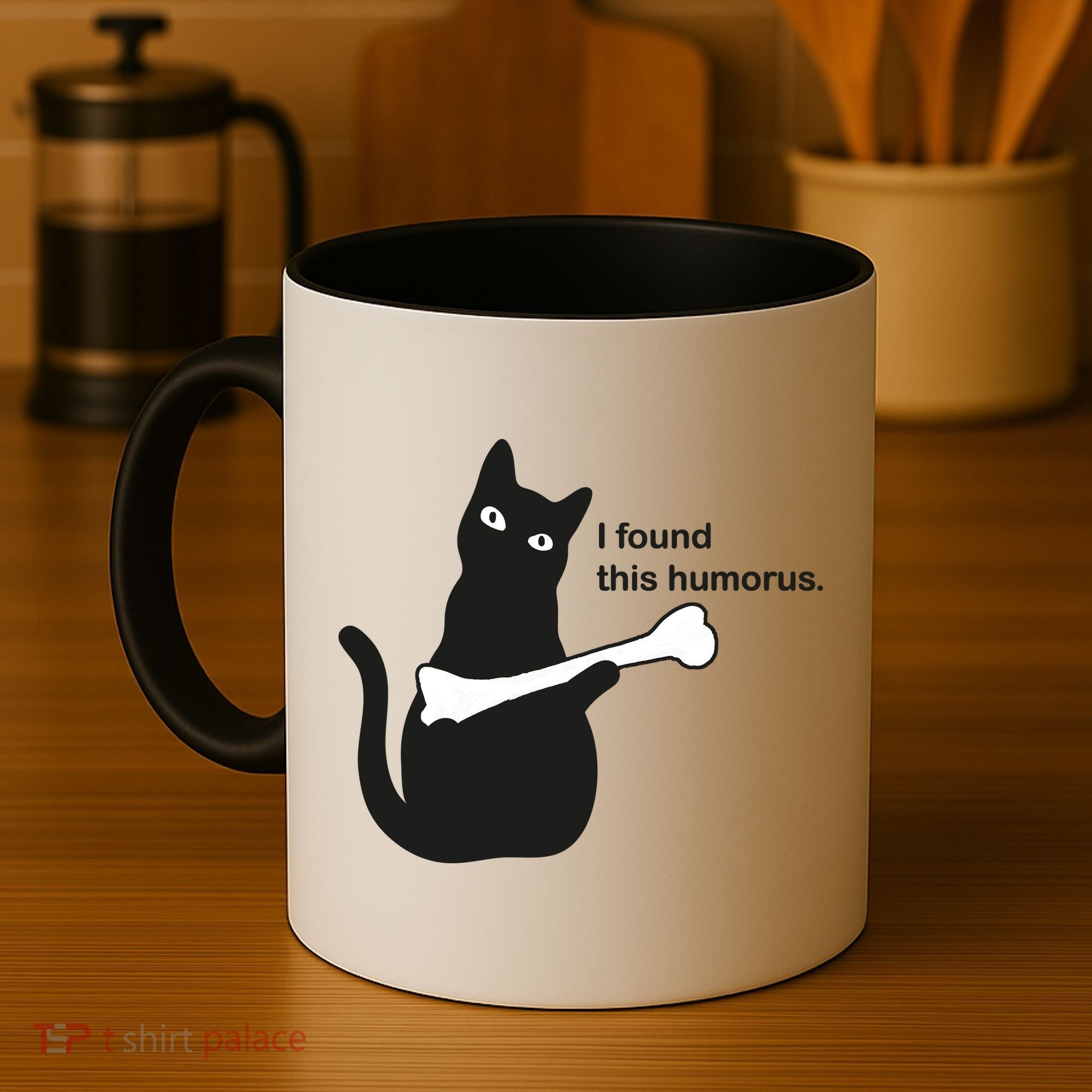 I Found This Humorous Cat Coffee Mug