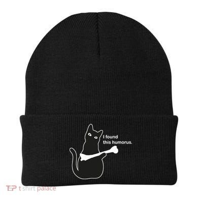 I Found This Humorous Cat Beanie