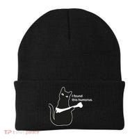 I Found This Humorous Cat Beanie thumb 0