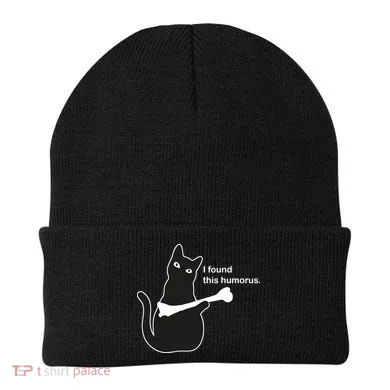 I Found This Humorous Cat Beanie