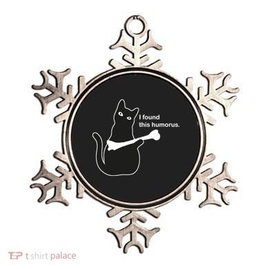 I Found This Humorous Cat Ornament