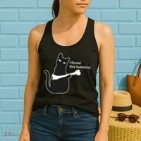 I Found This Humorous Cat Women's Tank Top thumb 2
