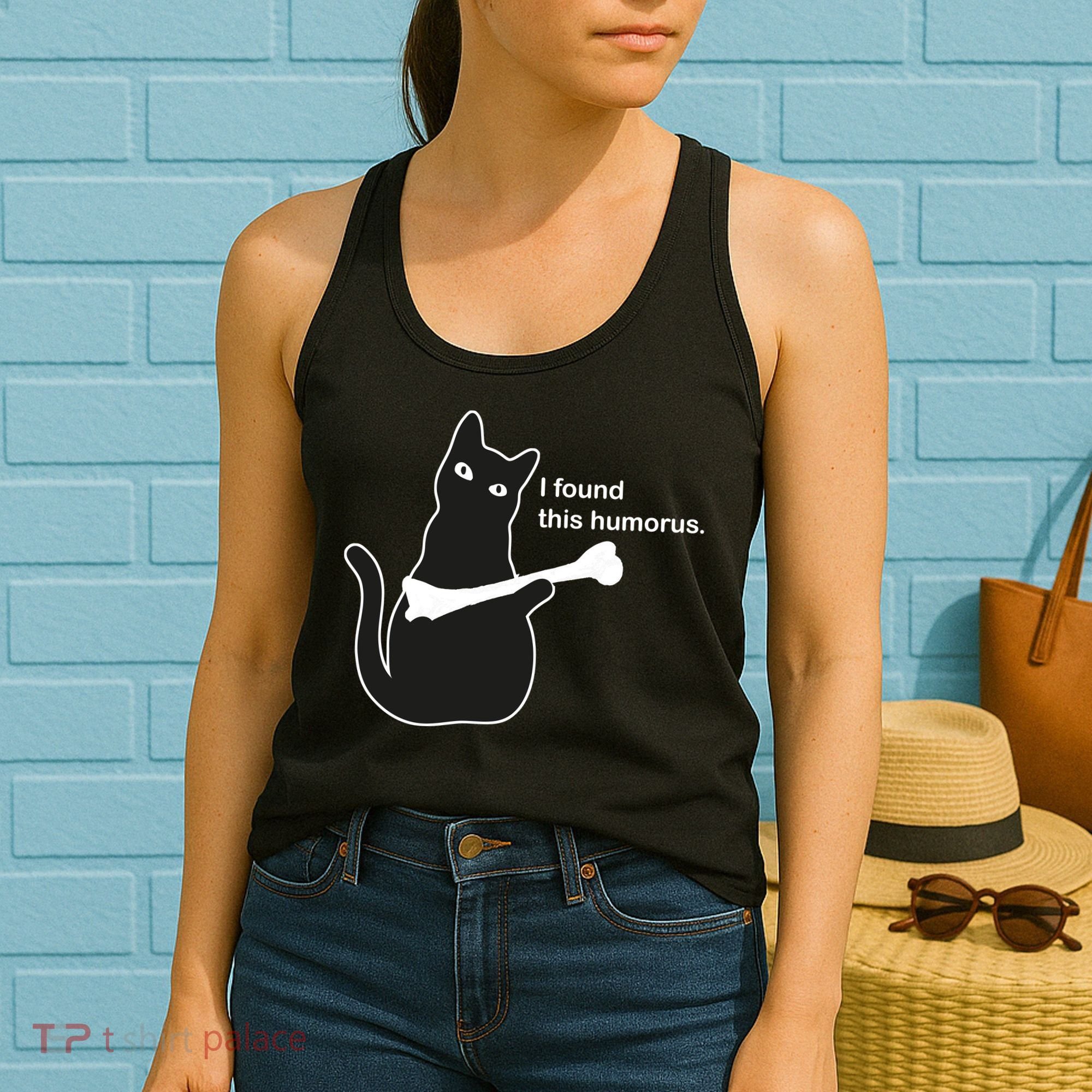 I Found This Humorous Cat Women's Tank Top