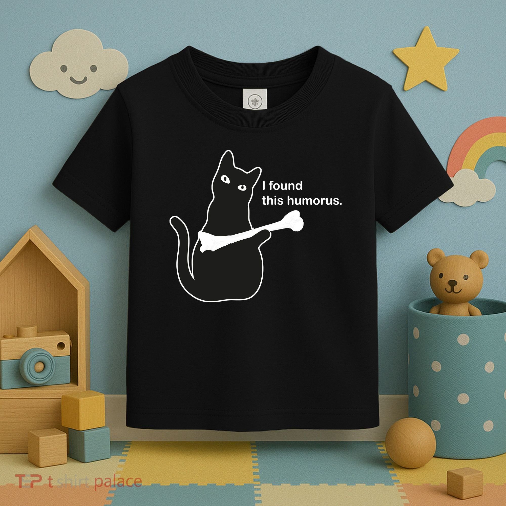 I Found This Humorous Cat Toddler T-Shirt
