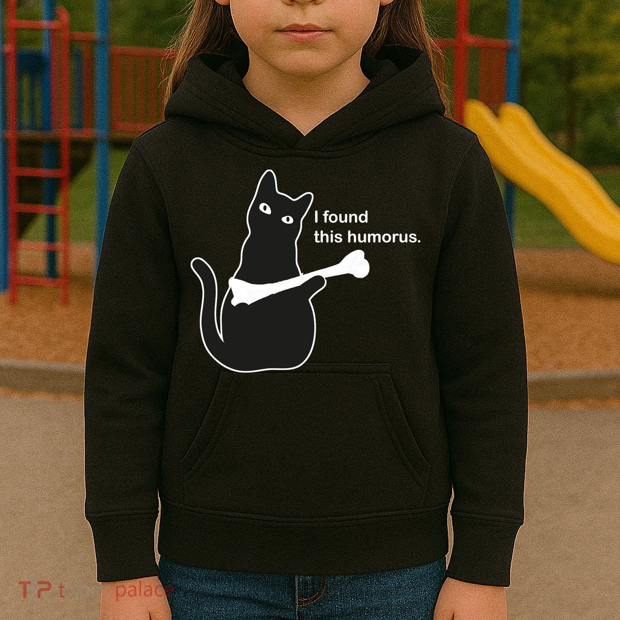 I Found This Humorous Cat Kids Hoodie