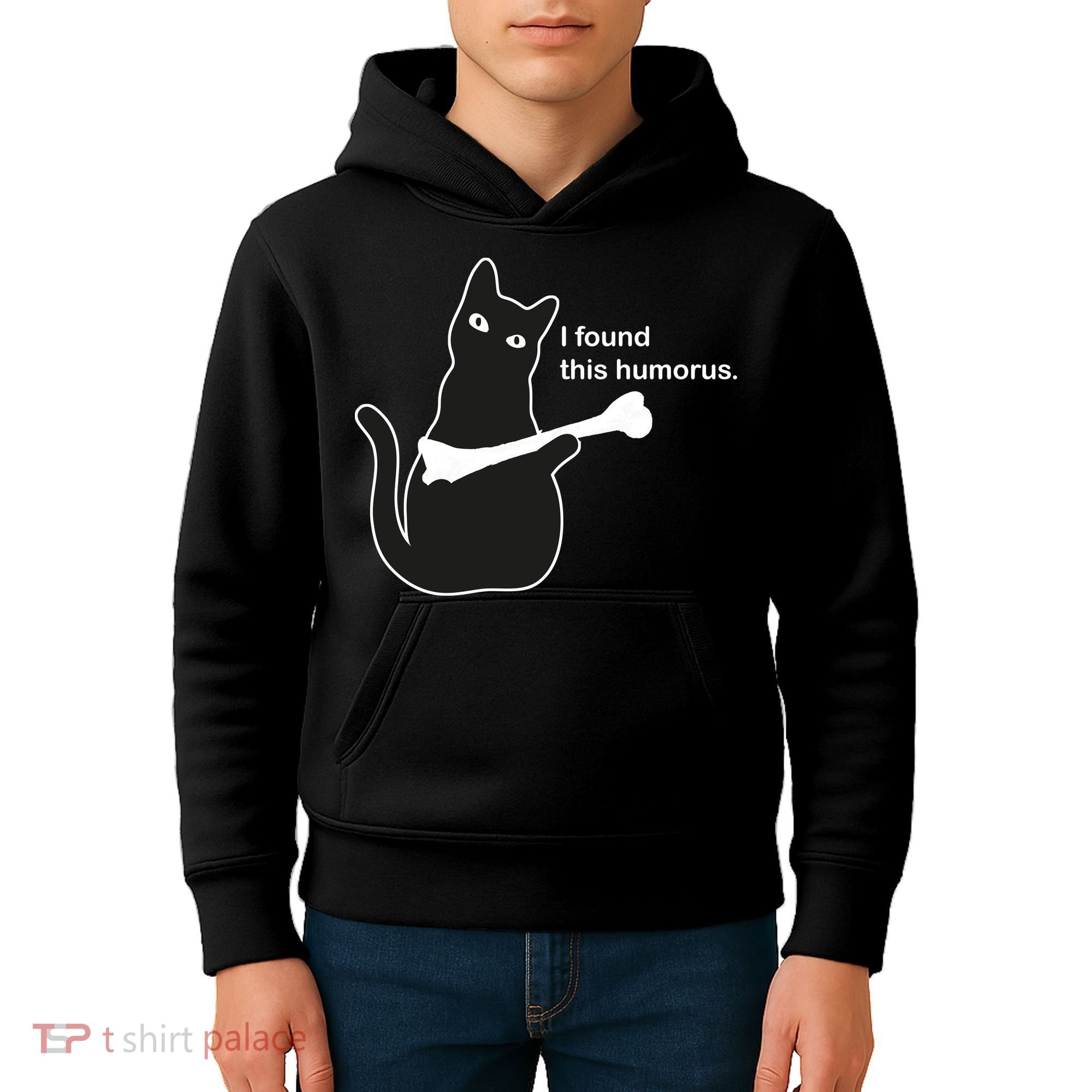 I Found This Humorous Cat Kids Hoodie